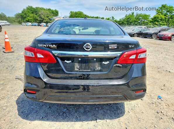 3N1AB7AP0KY364692 2019 NISSAN SENTRA Черный Вид сзади