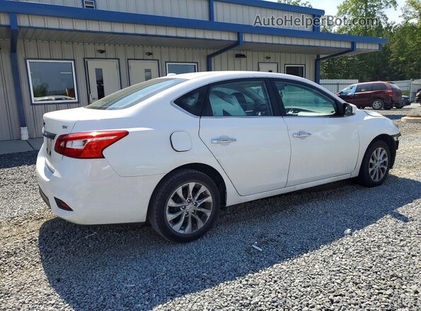 3N1AB7AP0KY370444 2019 NISSAN SENTRA White უკანა მარჯვენა