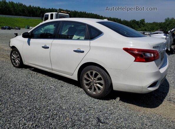 3N1AB7AP0KY370444 2019 NISSAN SENTRA White უკანა მარცხენა