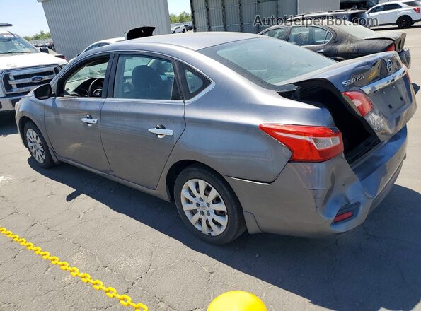3N1AB7AP0KY381265 2019 NISSAN SENTRA Charcoal Tył lewy