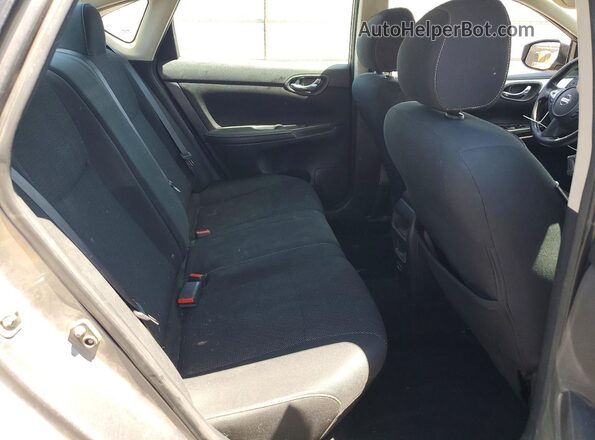 3N1AB7AP0KY381265 2019 NISSAN SENTRA Charcoal Widok tylnych siedzeń