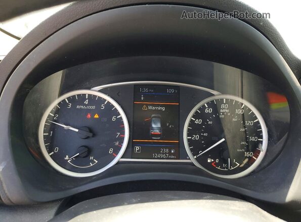 3N1AB7AP0KY381265 2019 NISSAN SENTRA Charcoal Widok zestawu wskaźników