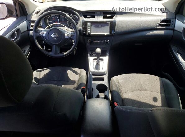3N1AB7AP0KY381265 2019 NISSAN SENTRA Charcoal Widok deski rozdzielczej