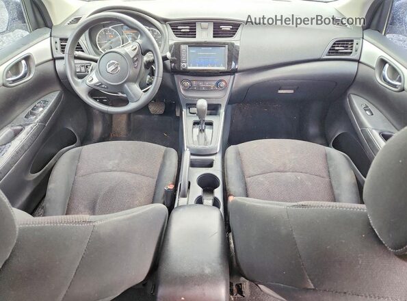 3N1AB7AP0KY386725 2019 NISSAN SENTRA Silver Vista del salpicadero
