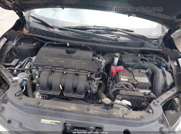 3N1AB7AP0KY391455 2019 NISSAN SENTRA Black უკანა ხედი