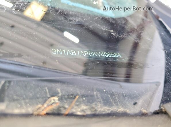 3N1AB7AP0KY406584 2019 NISSAN SENTRA Белый Вид подкапотного пространства