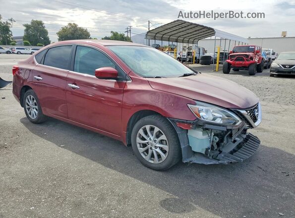 3N1AB7AP0KY422249 2019 NISSAN SENTRA Red Առջևի աջ