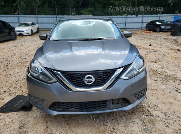 3N1AB7AP0KY431873 2019 NISSAN SENTRA Gray Vista frontal