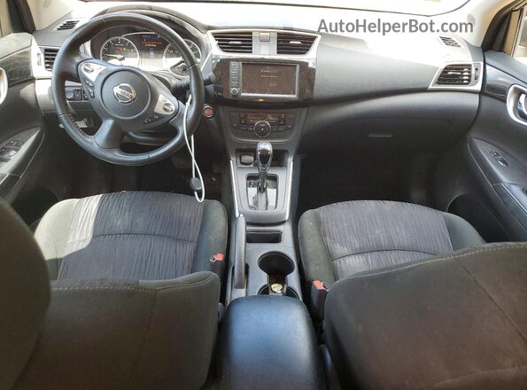 3N1AB7AP0KY431873 2019 NISSAN SENTRA Gray Vista del salpicadero