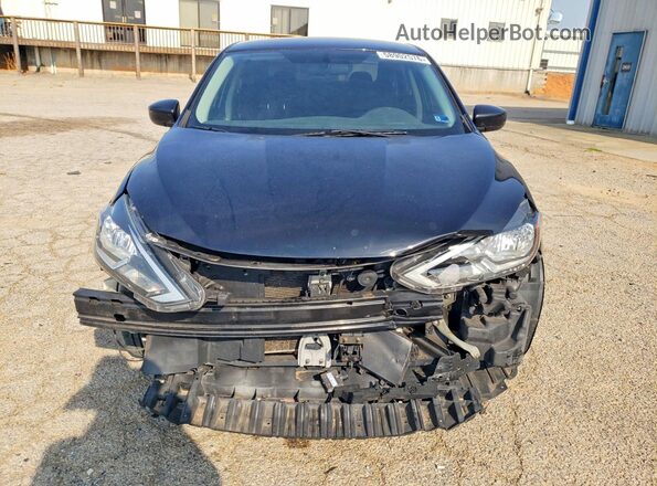 3N1AB7AP0KY457292 2019 NISSAN SENTRA Black Front right
