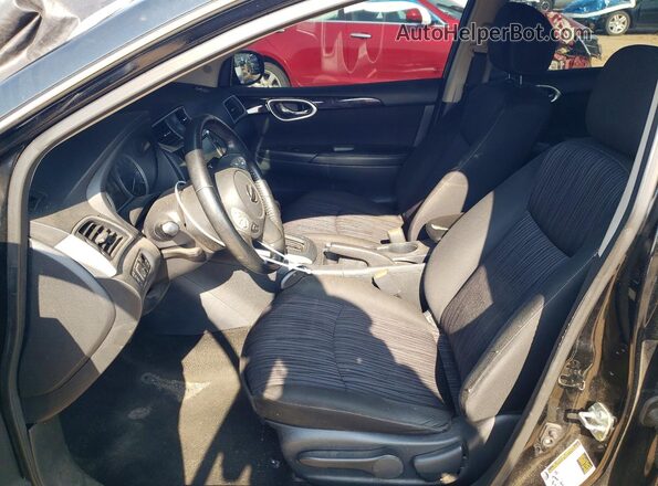 3N1AB7AP0KY457292 2019 NISSAN SENTRA Black Rear view