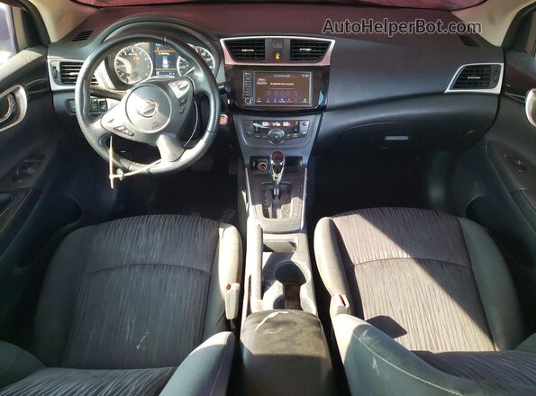 3N1AB7AP0KY457292 2019 NISSAN SENTRA Black Front interior view