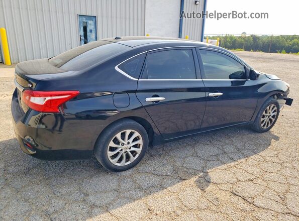 3N1AB7AP0KY457292 2019 NISSAN SENTRA Black Rear left