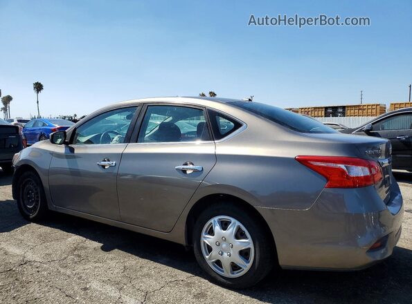 3N1AB7AP1GL666030 2016 NISSAN SENTRA Серый Задняя левая четверть