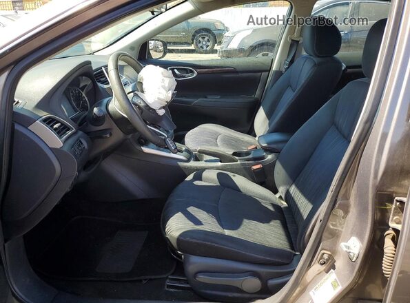 3N1AB7AP1GL666030 2016 NISSAN SENTRA Серый Вид салона спереди