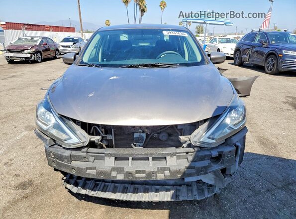 3N1AB7AP1GL666030 2016 NISSAN SENTRA Серый Вид спереди