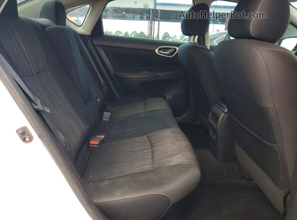 3N1AB7AP1GL675410 2016 NISSAN SENTRA White Vista de los asientos traseros