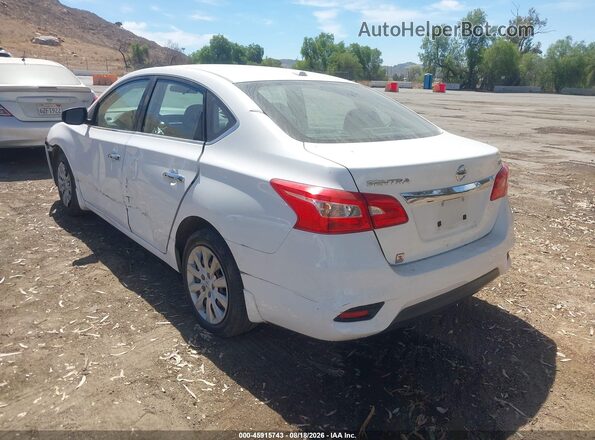 3N1AB7AP1GY210354 2016 NISSAN SENTRA White Задня ліва чверть