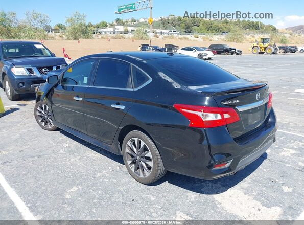 3N1AB7AP1GY213674 2016 NISSAN SENTRA Black Հետևի ձախ
