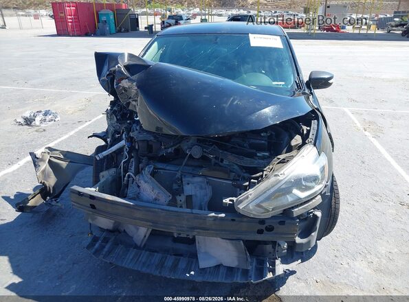 3N1AB7AP1GY213674 2016 NISSAN SENTRA Black Սալոնի 360 աստիճան տեսք