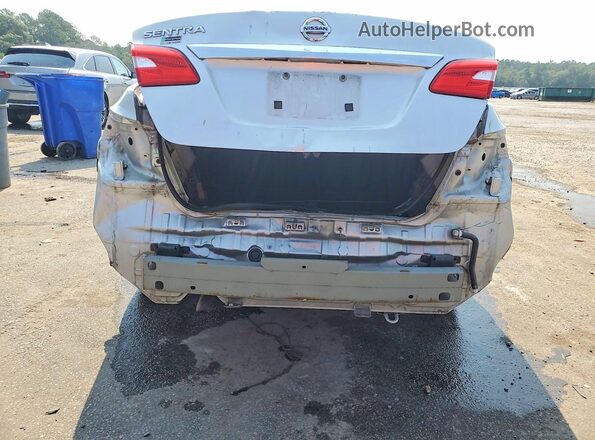 3N1AB7AP1GY242396 2016 NISSAN SENTRA Silver Widok z tyłu