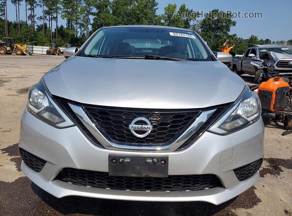 3N1AB7AP1GY242396 2016 NISSAN SENTRA Silver Widok z przodu