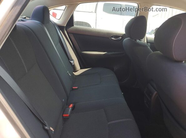 3N1AB7AP1GY242396 2016 NISSAN SENTRA Silver Widok tylnych siedzeń