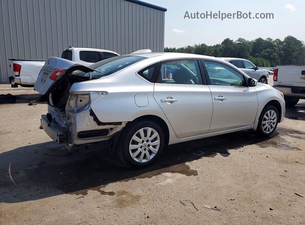 3N1AB7AP1GY242396 2016 NISSAN SENTRA Silver Tył prawy