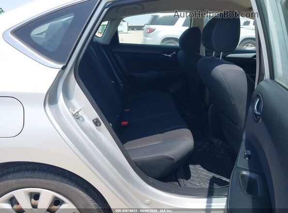 3N1AB7AP1GY247422 2016 NISSAN SENTRA Silver Vista de la etiqueta del VIN