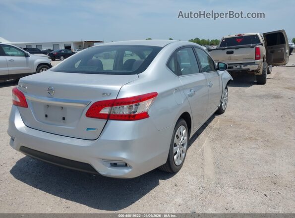3N1AB7AP1GY247422 2016 NISSAN SENTRA Silver Trasero derecho