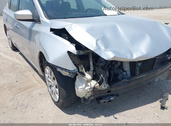 3N1AB7AP1GY247422 2016 NISSAN SENTRA Silver Vista frontal