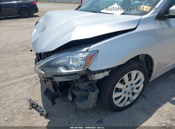 3N1AB7AP1GY247422 2016 NISSAN SENTRA Silver Vista interior trasera