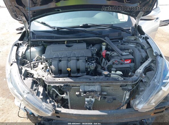 3N1AB7AP1GY250918 2016 NISSAN SENTRA Silver Widok z tyłu