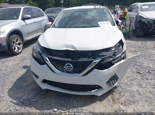 3N1AB7AP1GY274748 2016 NISSAN SENTRA White Vista del cuadro de instrumentos