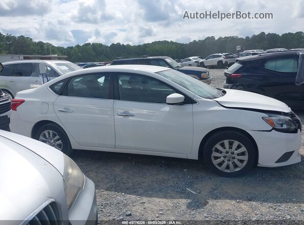 3N1AB7AP1GY274748 2016 NISSAN SENTRA White Vista interior trasera