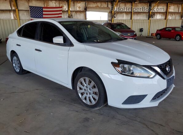 3N1AB7AP1GY277343 2016 NISSAN SENTRA White Delantero derecho