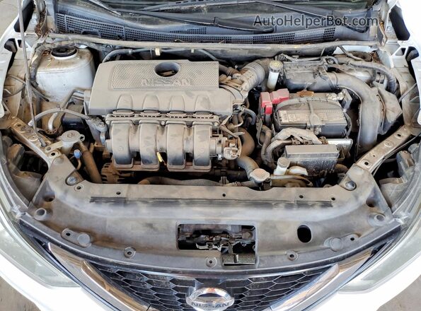 3N1AB7AP1GY277343 2016 NISSAN SENTRA White Vista interior trasera