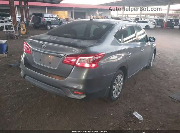 3N1AB7AP1GY279058 2016 NISSAN SENTRA Gray Задня права чверть