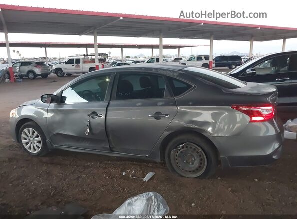 3N1AB7AP1GY279058 2016 NISSAN SENTRA Gray Панорамний вид салону 360°