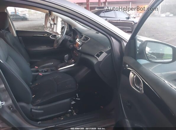 3N1AB7AP1GY279058 2016 NISSAN SENTRA Gray Вид салону спереду