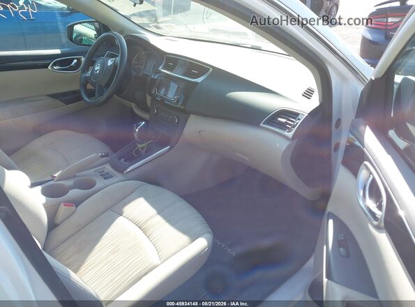 3N1AB7AP1GY302130 2016 NISSAN SENTRA White Սալոնի դիմացի տեսք