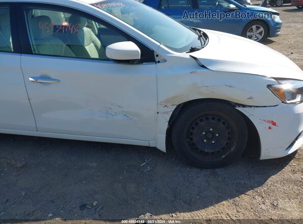 3N1AB7AP1GY302130 2016 NISSAN SENTRA White Դիմացի տեսք