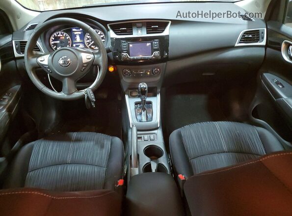 3N1AB7AP1GY319056 2016 NISSAN SENTRA Синий Вид панели приборов