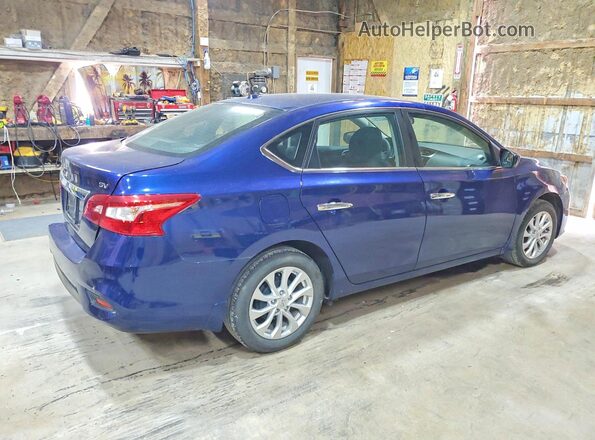 3N1AB7AP1GY319056 2016 NISSAN SENTRA Синий Задняя правая четверть