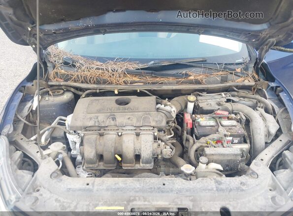 3N1AB7AP1GY324063 2016 NISSAN SENTRA Blue უკანა ხედი