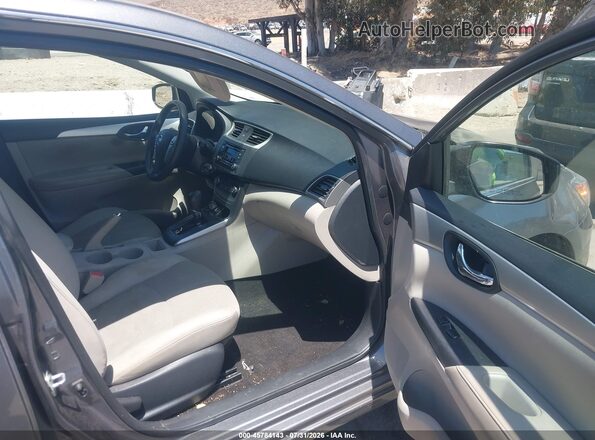 3N1AB7AP1GY330851 2016 NISSAN SENTRA Gray წინა სალონის ხედი