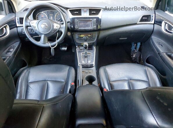 3N1AB7AP1GY334513 2016 NISSAN SENTRA Черный Вид панели приборов