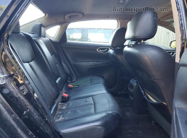 3N1AB7AP1GY334513 2016 NISSAN SENTRA Черный Вид задних сидений