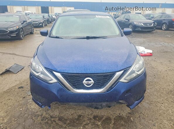 3N1AB7AP1GY335211 2016 NISSAN SENTRA Blue Դիմացի տեսք