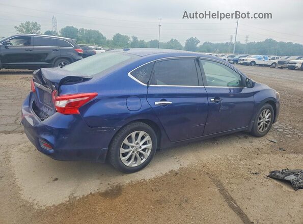 3N1AB7AP1GY335211 2016 NISSAN SENTRA Blue Հետևի աջ